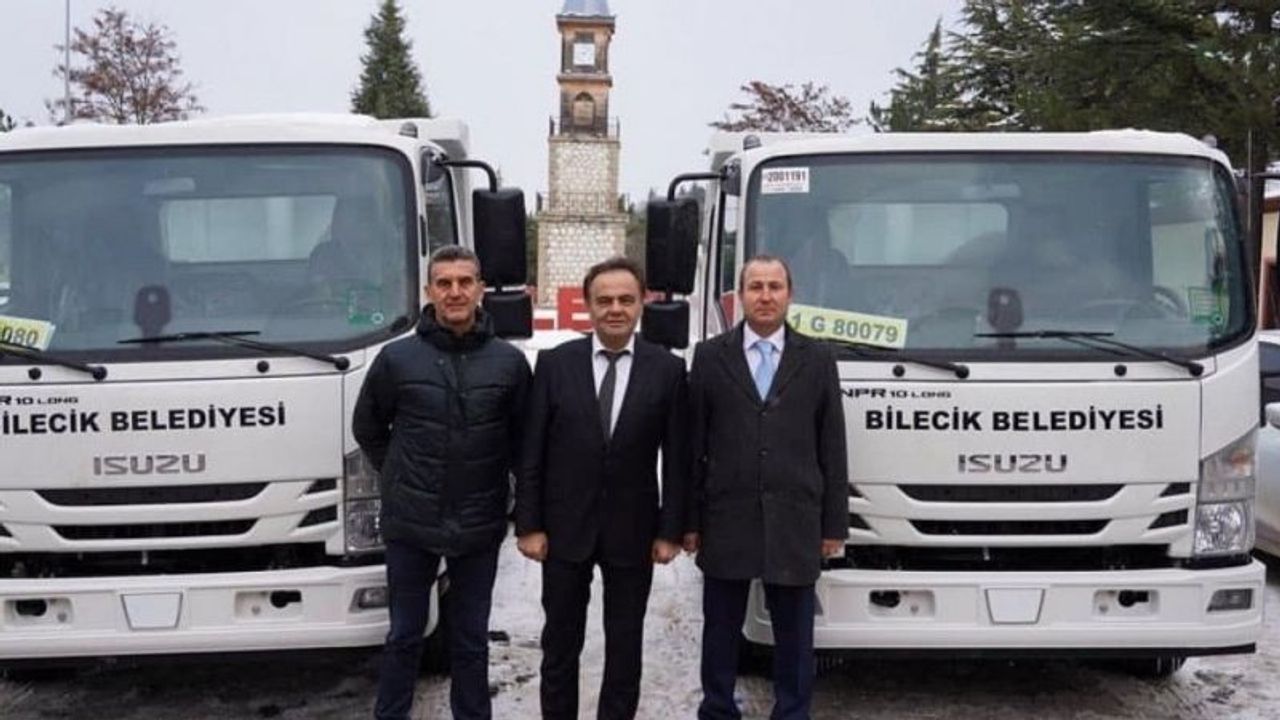 Bilecik Belediyesi: Araç filosunu genişletmeye devam ediyor