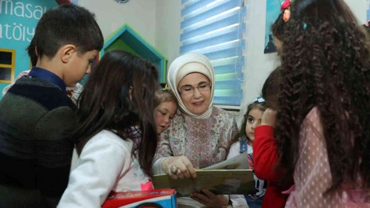 Emine Erdoğan, Altındağ  Bebek Kütüphanesi’nin açılışını yaptı
