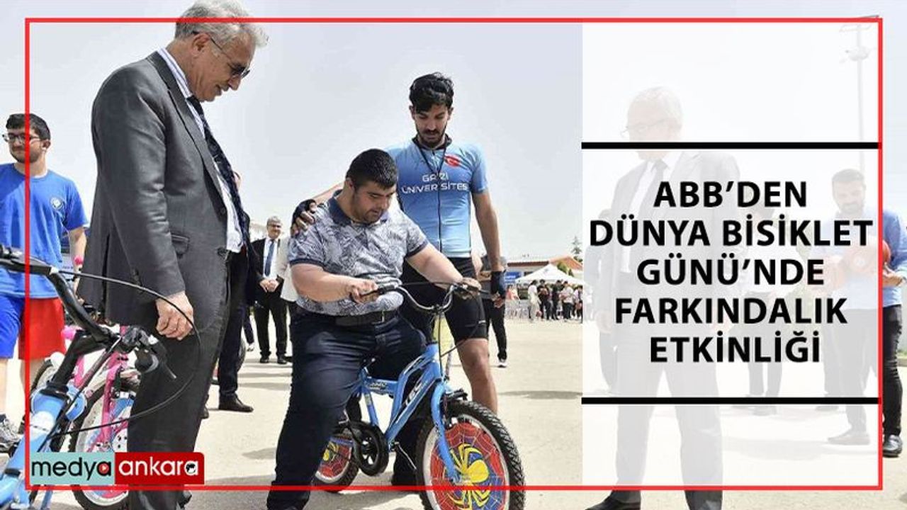 ABB’den Dünya Bisiklet Günü’nde farkındalık etkinliği