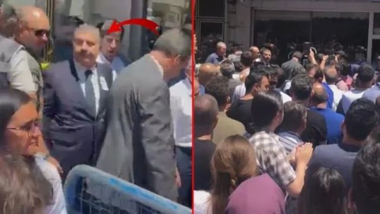 Doktor Ekrem Karakaya'nın cenazesinde Fahrettin Koca'ya protesto