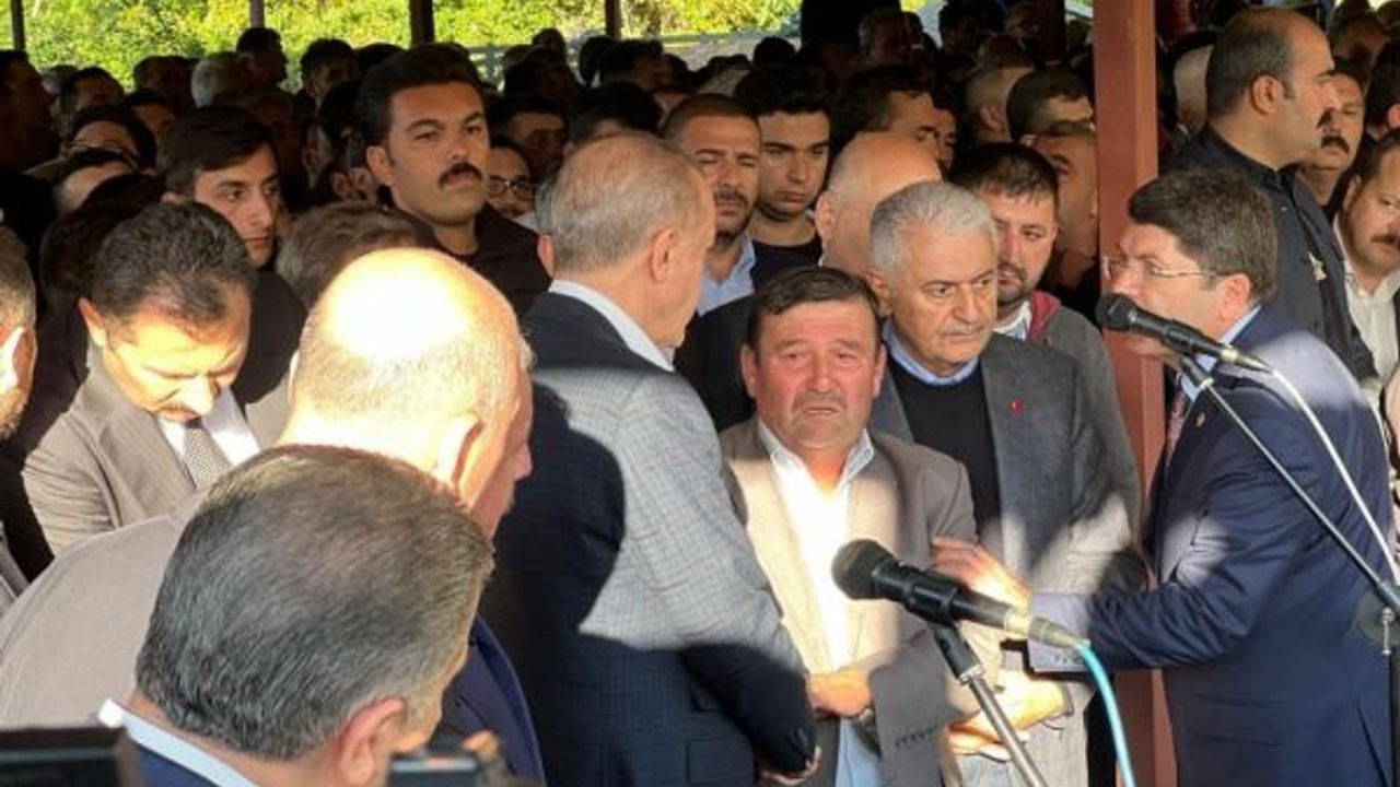 Cumhurbaşkanı Erdoğan, maden kazasında hayatını kaybedenlerin cenaze törenlerine katıldı
