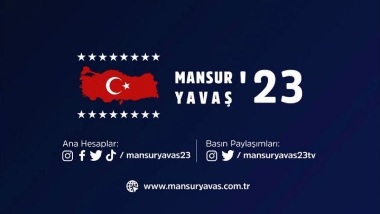 MANSUR YAVAŞ SEÇİM ÇALIŞMALARI İÇİN YENİ SOSYAL MEDYA HESAPLARINI KULLANACAK