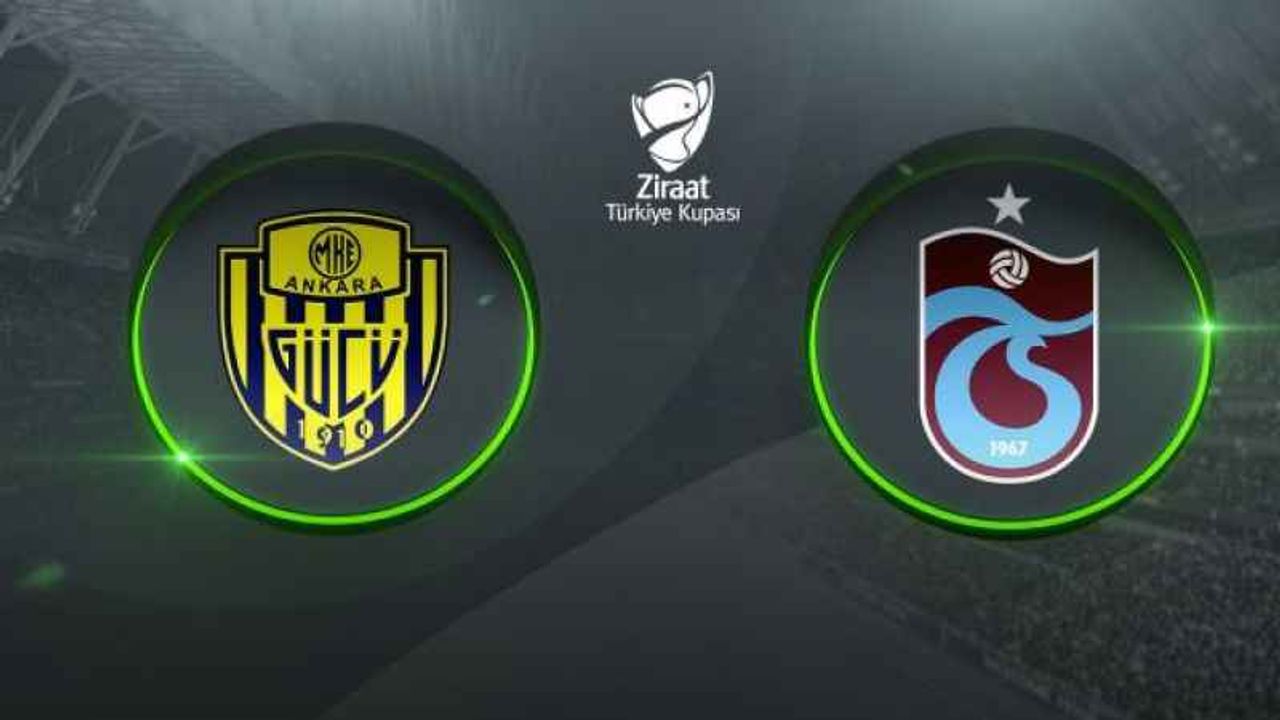 Ankaragücü-Trabzonspor Maçı Hangi Kanalda? Ankaragücü Trabzonspor maçı canlı izle