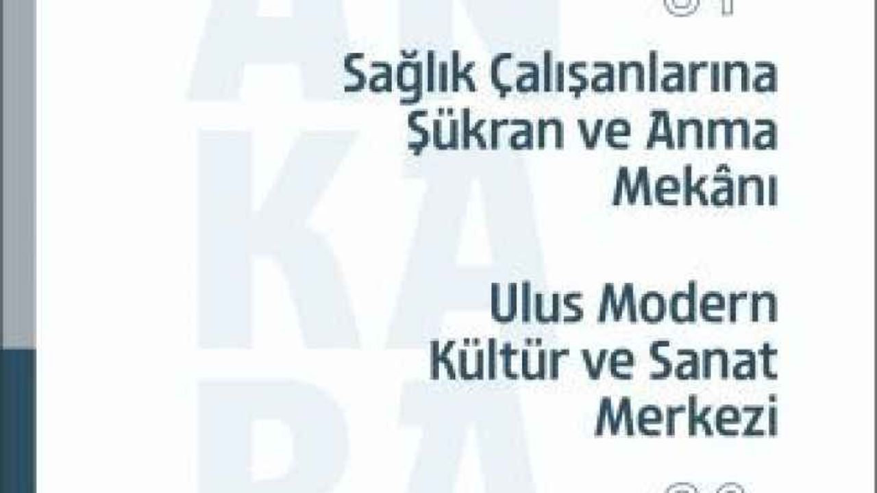 “Yarışmayla Ankara: Sağlık Çalışanlarına Şükran ve Anma mekânı ve Ulus Modern” e-kitap oldu