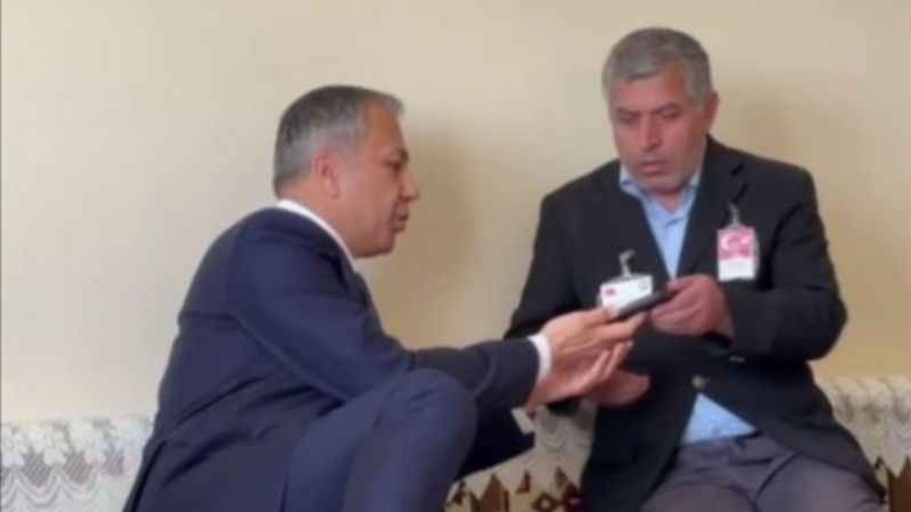 Cumhurbaşkanı Erdoğan'dan, Ankaralı şehit polisin babasına taziye telefonu