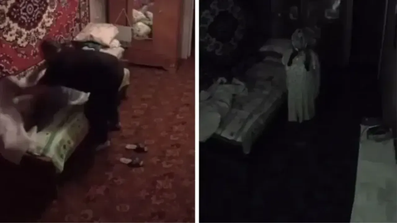 Geceleri babaannesinin odasından garip sesler geliyordu! Kamera yerleştirdi, gördüklerine inanamadı