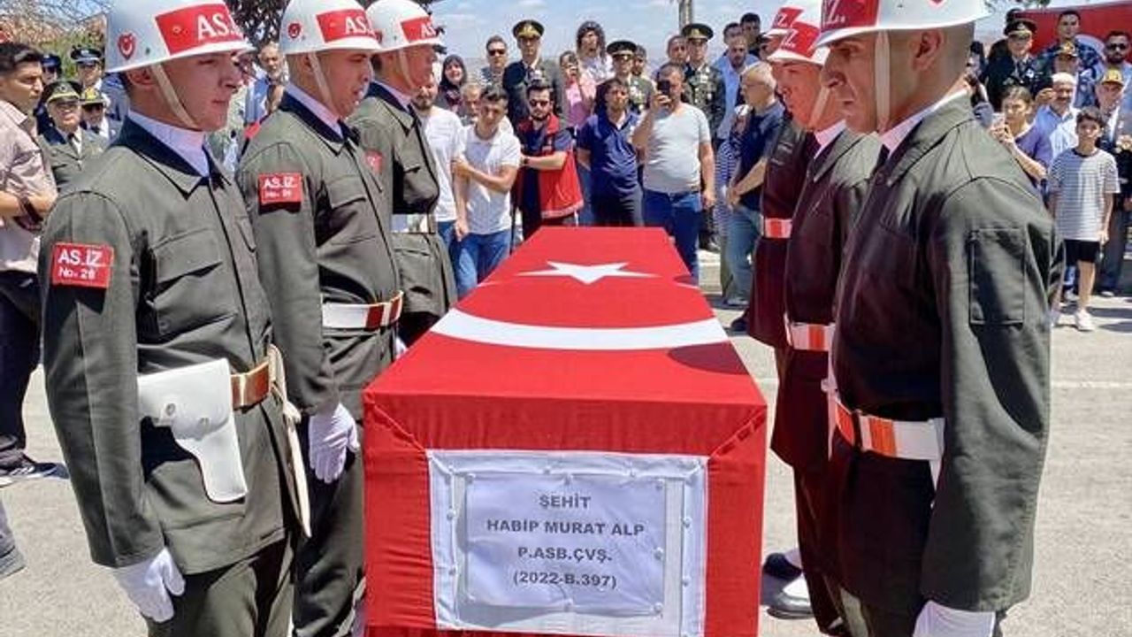 Pençe-Kilit Şehidi Habip Murat Alp'e Veda