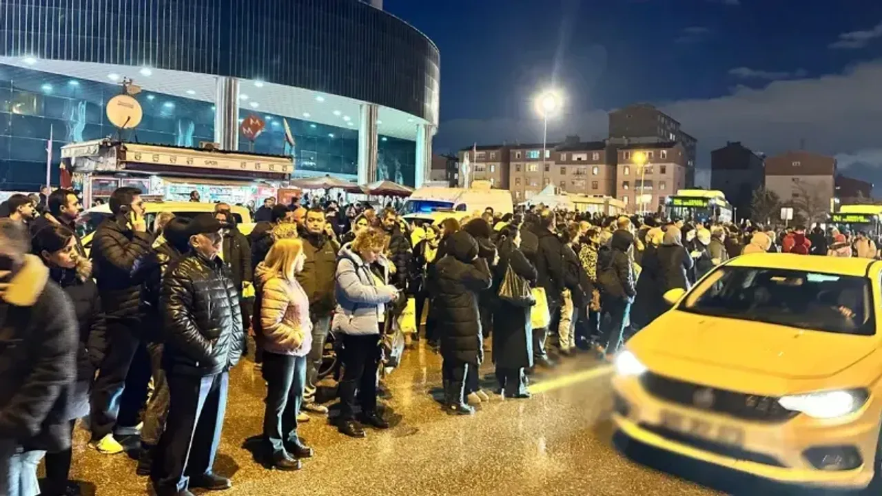 Ankara'da metro yangını
