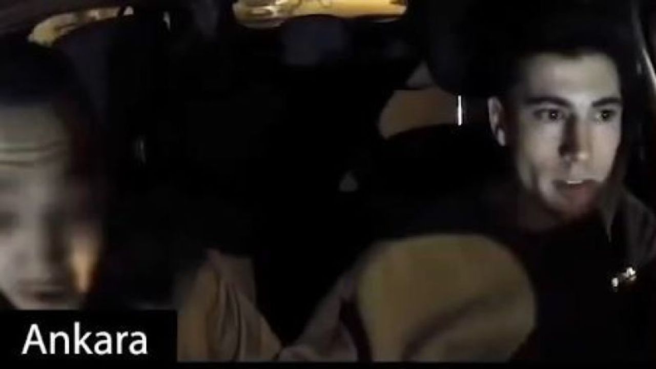 Martı Tag sürücüsünü tehdit eden taksici ve arkadaşı yakalandı