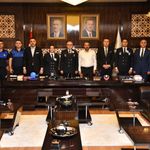 Ertuğrul Başkan’a Zabıta Haftası Ziyareti
