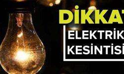 Ankara'da 25 Nisan planlı elektrik kesintisi