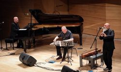 Kanun, ney ve piyano üçlüsü ''Tanini Trio'' Ankara'da müzikseverlerle buluştu