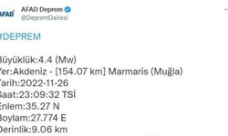 Son dakika: Muğla'da 4.4 büyüklüğünde deprem! Sarsıntı çevre illerden de hissedildi