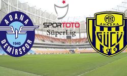 Adana Demirspor- Ankaragücü maçı başladı