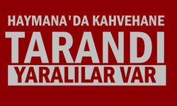 Haymana'da kahvehane tarandı- Yaralılar var