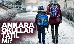 Ankara'da okullar tatil mi? 6 Şubat Pazartesi Ankara'da okullar tatil edilecek mi, tatil mi olacak? 