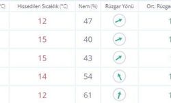 Ankara hava durumu 10 Mart 2023