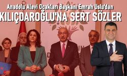 Anadolu Alevi Ocakları Başkanı Emrah Uslu'dan Kılıçdaroğlu'na sert sözler 