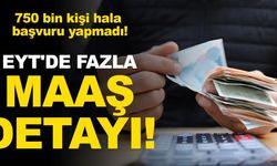 750 bin kişi hala başvuru yapmadı! EYT'de fazla maaş detayı