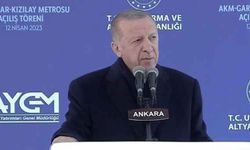 Cumhur Başkanı Recep Tayyip Erdoğan: ''onlar yapmaya değil yıkmaya geliyor''