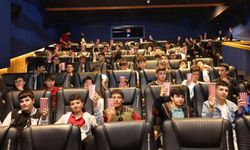 İlçe Milli Eğitim Müdürlüğü ve Gölbaşı Belediyesi'nden öğrencilere sinema etkinliği