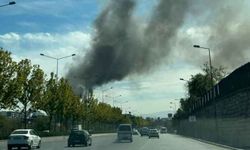 Ankara'da Sanayi Sitesinde Yangın başladı!