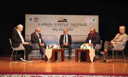 2. Ankara Edebiyat Festivaline katılan şair ve yazarlar İsrail zulmünü lanetledi