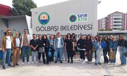 Ankara'da ki, Üniversite öğrencilerinden Atık Getirme Merkezi’ne ziyaret