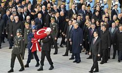 Anıtkabir'de Ulu Önder Atatürk devlet töreniyle anıldı