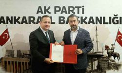 Çubuk AK Parti İlçe Başkanlığına Ahmet Kılıç atandı