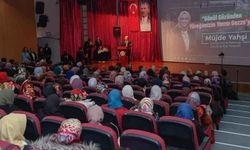 Müjde Yahşi Sincanlı kadınlarla Filistin'i konuştu