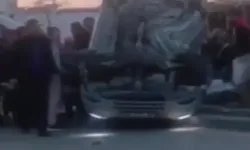 Ankara'da kontrolden çıkan araç takla attı!