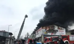 Ankara Demirciler Sitesinde korkutan yangın!