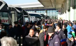 AŞTİ'de bayram tatili yoğunluğu