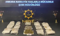 Ankara Mamak'ta 10 kilo 600 Gram Esrar Ele Geçirildi!