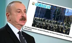 Azerbaycan Resmi Gazetesi'nden Cumhurbaşkanı Erdoğan'a Yanıt: Zaferin mimarı Azerbaycan Ordusudur