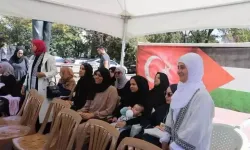Ak Parti Altındağ Kadın Kolları Hamamönün'de Filistin'e Destek Kermesi Düzenledi 