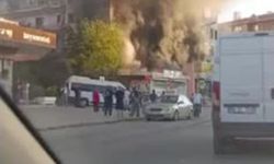 Pursaklar’da yangın paniği: Mağaza kullanılamaz hale geldi