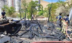 Ankara Mamak'ta Korkutan Yangın: 33 Kanatlı Hayvan Telef Oldu