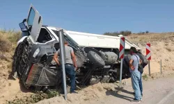 Beypazarı Saraycık Rampası’nda tanker devrildi: Muhtardan “artık yeter” tepkisi
