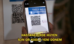 Hastanelerde hijyen için QR kodlu yeni dönem