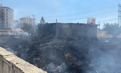 Gölbaşı’nda inşaat alanında yangın!