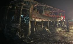 Ankara’da otobüs yangını: 36 kişi tahliye edildi