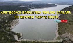 Kurtboğazı Barajı’nda tehlike çanları: Su seviyesi %20’ye düştü