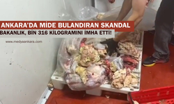 Ankara’da sağlıksız gıda alarmı: Binlerce kilogram ürün imha edildi