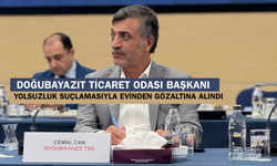 Doğubayazıt Ticaret Odası Başkanı yolsuzluk suçlamasıyla evinden gözaltına alındı