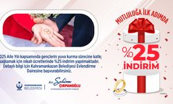 Kahramankazan Belediyesi’nden yeni evleneceklere jest!