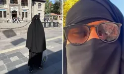 Ankara’da çarşafla gezen erkek şahıs serbest bırakıldı