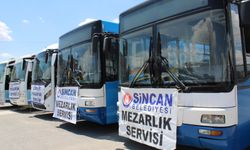 Sincan’da hafta sonu mezarlık ziyaretlerine ücretsiz servis