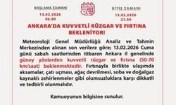 Ankara'da Fırtına Alarmı: Valilikten Vatandaşlara Kritik Uyarı